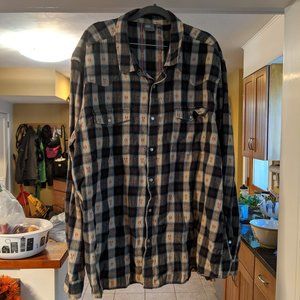 5XL Men's Button-Up Shirt ASOS